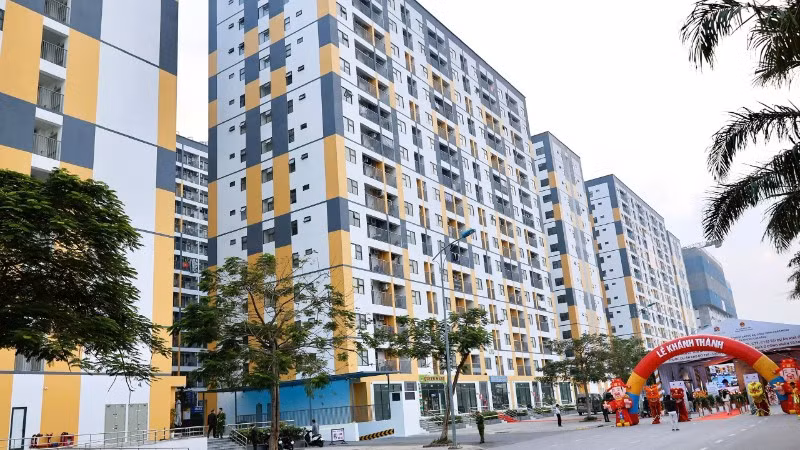 Chính phủ ban hành cơ chế xử lý khó khăn, vướng mắc trong phát triển nhà ở xã hội. (Ảnh: BÁO NHÂN DÂN)