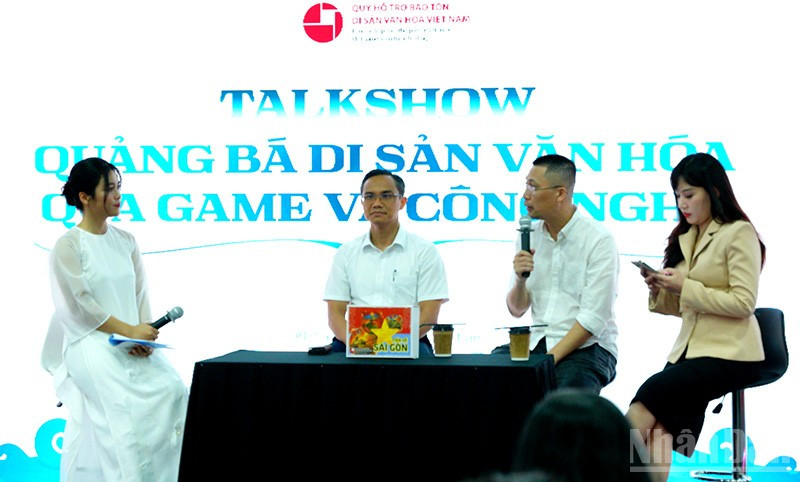 Các đại biểu chia sẻ tri thức chuyên môn, truyền cảm hứng về trách nhiệm gìn giữ và lan tỏa di sản bằng tinh thần đổi mới và sáng tạo. ndo_br_toa-dam-1.jpg