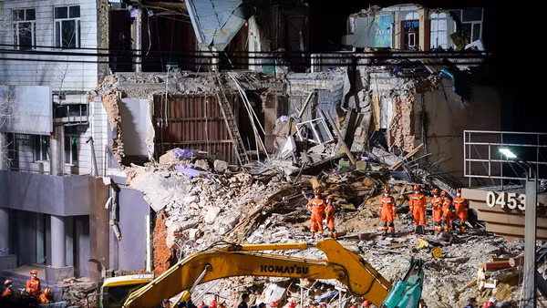 [Video] Trung Quốc điều tra vụ sập nhà làm 7 người tử vong