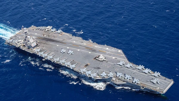 [Video] Mỹ điều tàu sân bay lớn nhất thế giới đến Mỹ Latinh, Venezuela triển khai quân đội trên toàn quốc