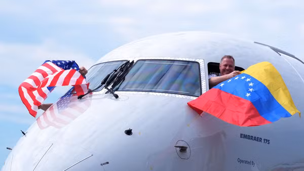 [Video] Chuyến bay thẳng Mỹ–Venezuela khôi phục sau 7 năm gián đoạn
