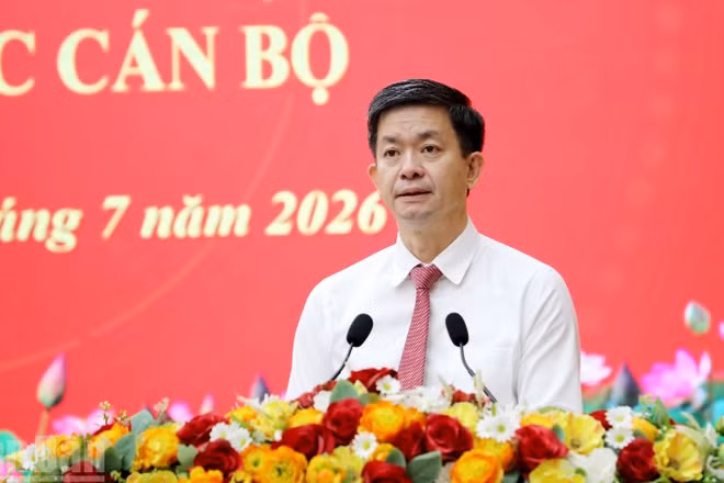 Tân Bí thư Tỉnh ủy An Giang Lê Quang Tùng.