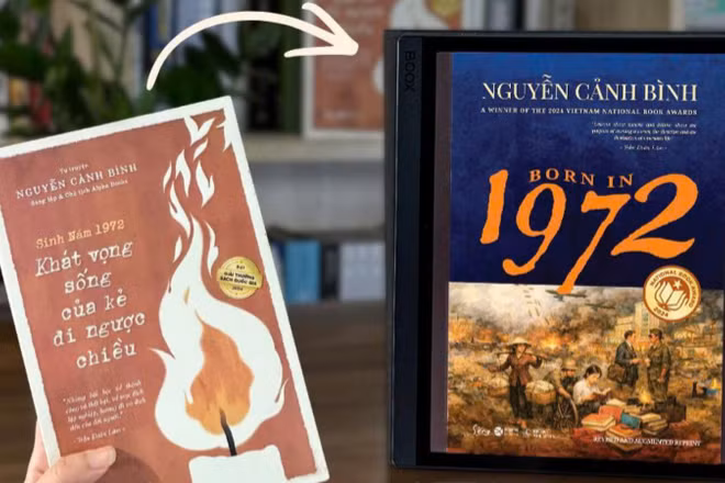 Sách "Sinh năm 1972" bản tiếng Anh vừa ra mắt bạn đọc quốc tế.