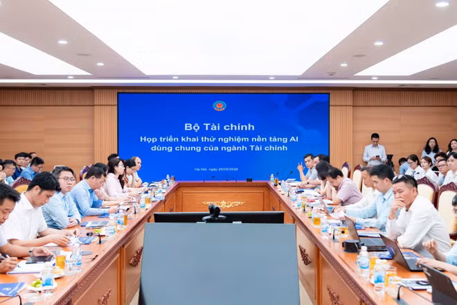 Bộ Tài chính triển khai thử nghiệm nền tảng AI dùng chung. (Ảnh: Bộ Tài chính)