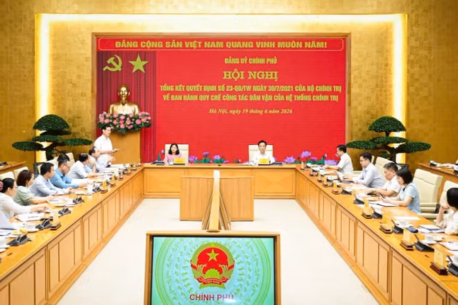 Quang cảnh hội nghị. (Ảnh: BẢO LONG)