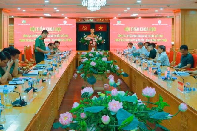 Quang cảnh hội thảo.