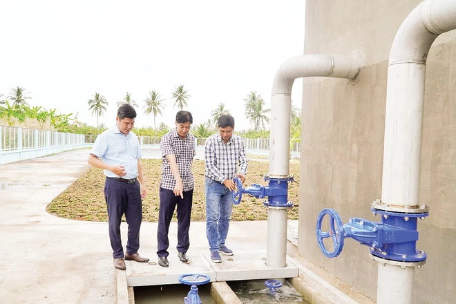 Tăng tốc đầu tư để bảo đảm nước sạch bền vững cho người dân nông thôn.