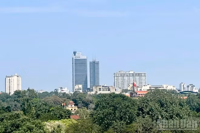 Dự báo khu vực Hà Nội nhiều mây, không mưa, trưa chiều giảm mây trời nắng. (Ảnh minh họa: Đ.T)