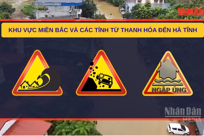 [Video] Miền Bắc và Bắc Trung Bộ sắp đón đợt mưa lớn, có nơi trên 300mm