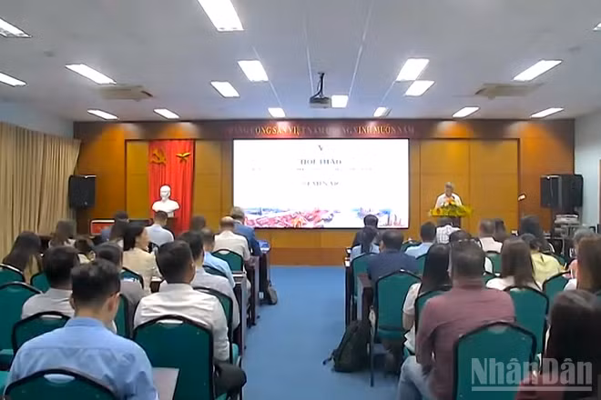 Hội thảo về hợp tác công nghiệp chế tạo Việt Nam-Hà Lan. (Ảnh: KIM DUNG)