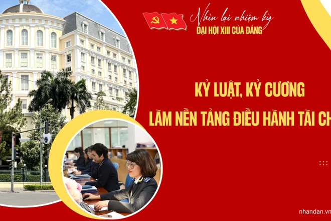 Nhiệm kỳ 2020-2025: Kỷ luật, kỷ cương làm nền tảng điều hành tài chính