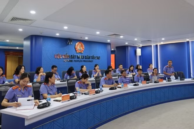 Ngành Kiểm sát họp trực tuyến về kết quả thực hiện thí điểm trong quý I/2026.