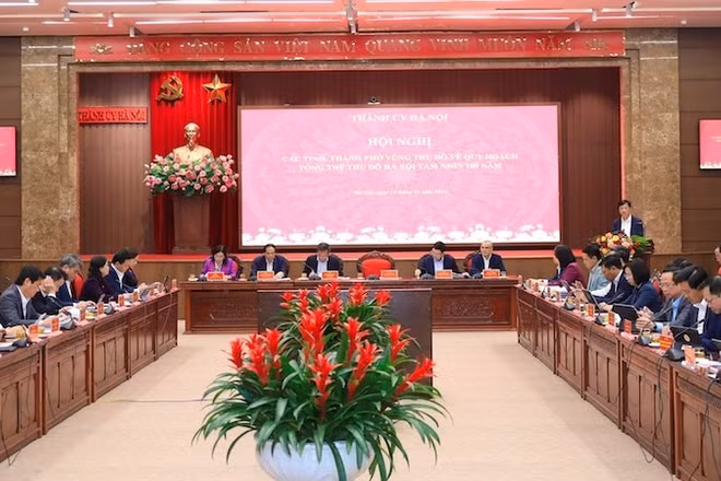 Hà Nội giữ vai trò là trung tâm, động lực phát triển Vùng Thủ đô