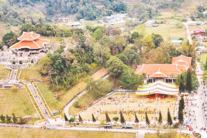 Khu di tích quốc gia đặc biệt Pác Bó, xã Trường Hà, tỉnh Cao Bằng. (Ảnh: ANH TUẤN)