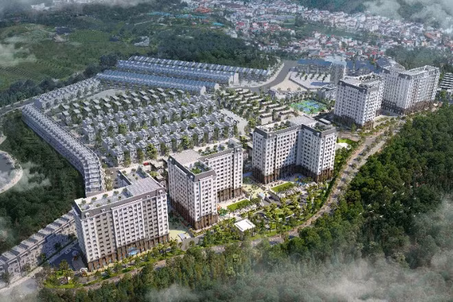 Dự án Nhà ở xã hội Khu dự phòng Tây Bắc, phường Sa Pa (Lào Cai).