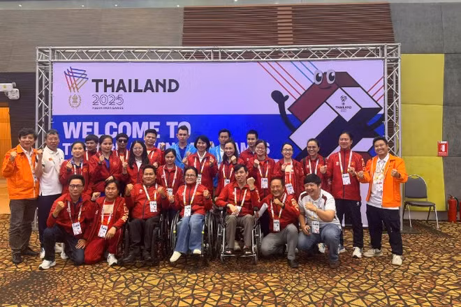 Cờ vua người khuyết tật Việt Nam ghi dấu ấn mạnh mẽ tại ASEAN Para Games 13.