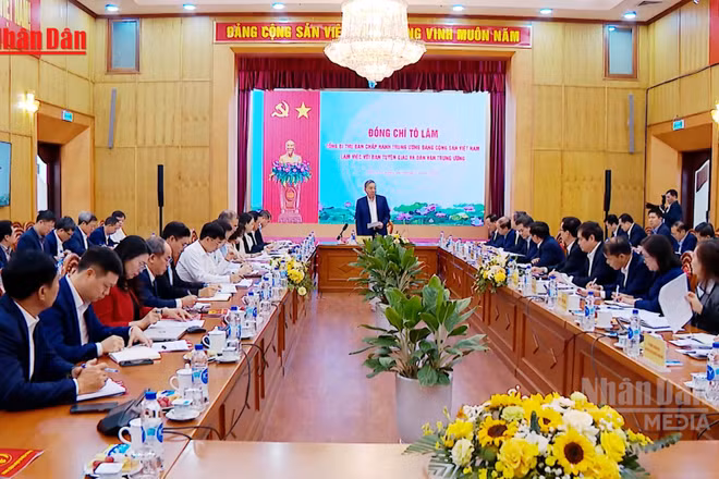 [Video]Tổng Bí thư Tô Lâm: Công tác chính trị tư tưởng phải thực sự đi trước mở đường