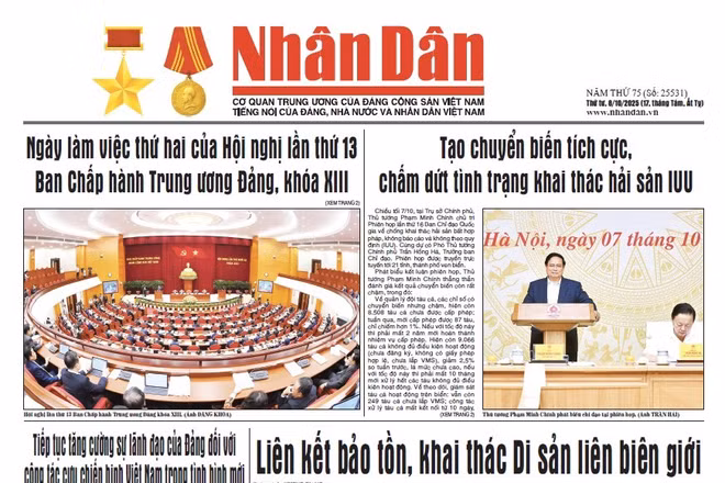 Báo Nhân Dân số 25531