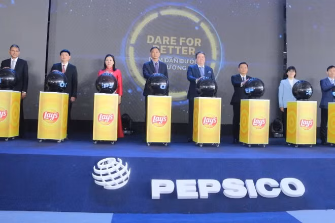 Khánh thành Nhà máy Thực phẩm PepsiCo Ninh Bình có vốn đầu tư 90 triệu USD