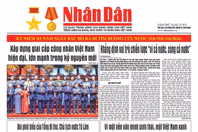 Báo Nhân Dân số 25767