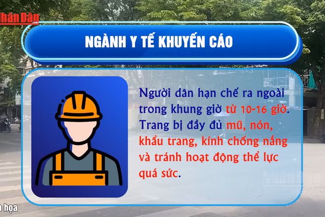 [Video] Bắc Bộ, Trung Bộ sắp đón đợt nắng nóng diện rộng