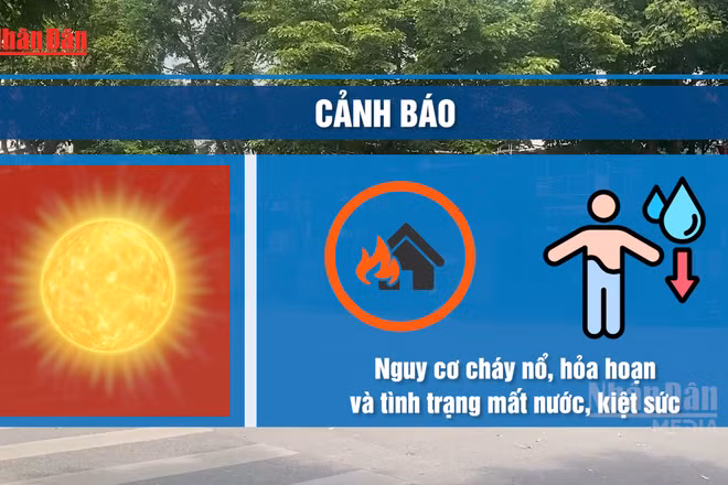 [Video] Từ ngày 17/5, nắng nóng tại đồng bằng Bắc Bộ và miền Đông Nam Bộ sẽ chấm dứt 