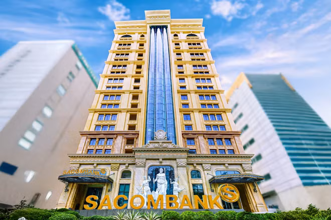 Tòa nhà Hội sở Sacombank. (Ảnh: Như Quỳnh)
