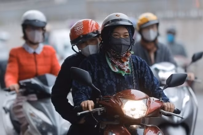 Dự báo khu vực Hà Nội có mưa, trời lạnh. (Ảnh minh họa: TTXVN)
