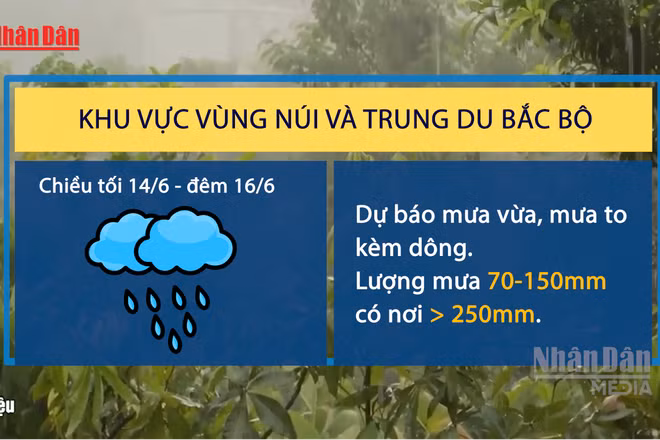 [Video] Ứng phó nguy cơ mưa lớn tại Bắc Bộ sau đợt nắng nóng
