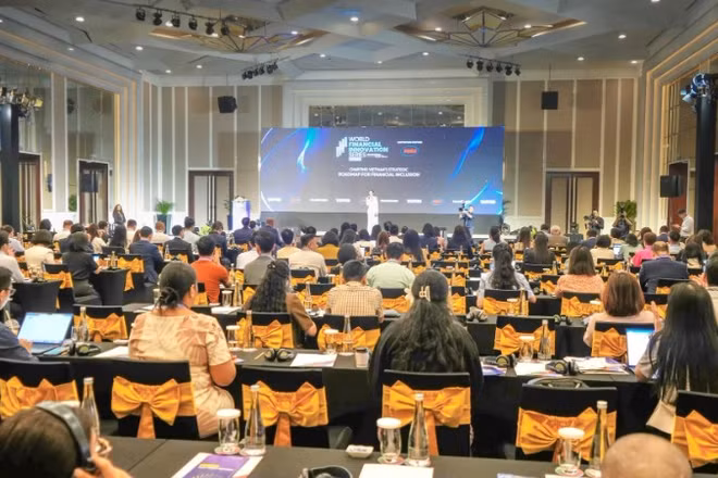 Quang cảnh Hội nghị “Đổi mới Tài chính thế giới 2026".