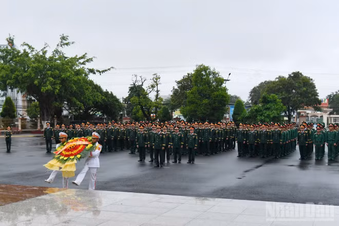 Toàn cảnh buổi lễ.