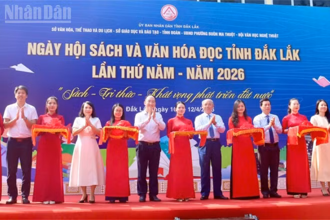 Sở Văn hóa, Thể thao và Du lịch phối hợp với các ngành liên quan tổ chức Ngày hội Sách và văn hóa đọc tỉnh Đắk Lắk lần thứ 5 năm 2026.