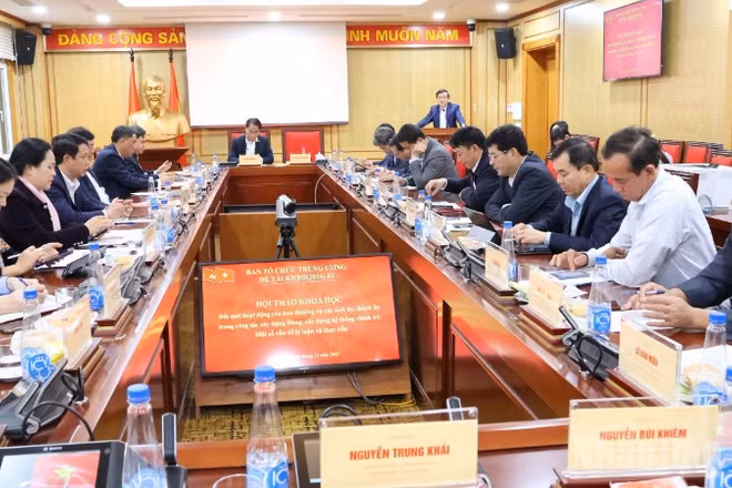 Quang cảnh Hội thảo. 