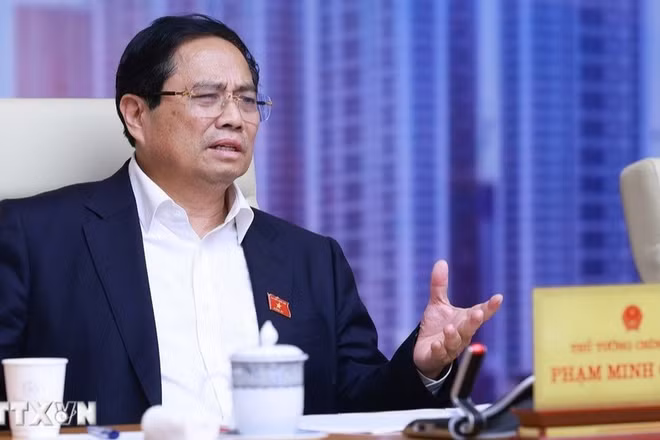 Thủ tướng Chính phủ Phạm Minh Chính. (Ảnh: TTXVN)
