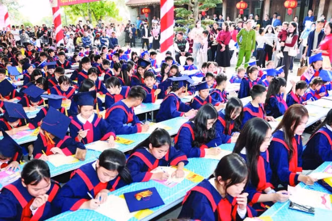 Lễ hội Khai bút Xuân Bính Ngọ 2026 tại Hải Phòng.