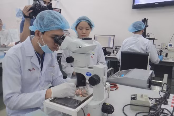 Hoạt động nghiên cứu khoa học tại Đại học Quốc gia Thành phố Hồ Chí Minh.