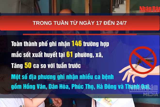 [Video] Hà Nội tăng cường phòng, chống dịch bệnh tại các khu vực ngập úng