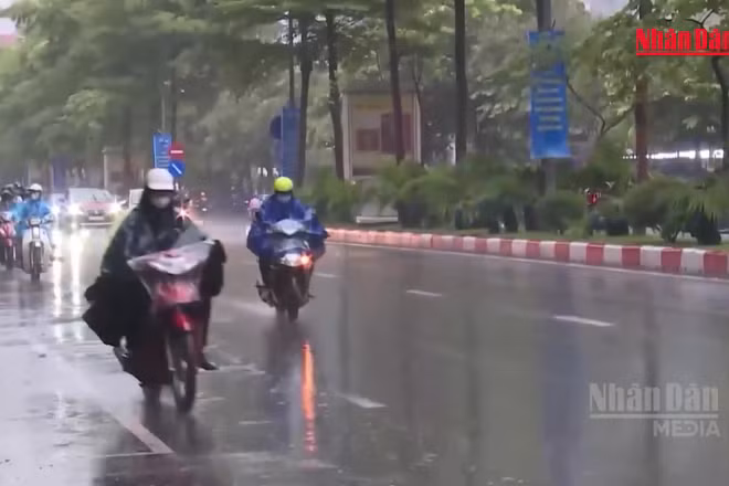 [Video] Miền Bắc tiếp tục có mưa dông trong nhiều ngày tới