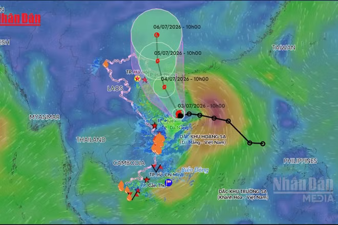 [Video] Bão số 1 Maysak hình thành, gây mưa lớn và gió mạnh tại Bắc Bộ