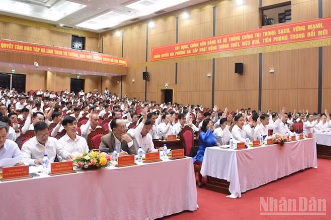 Nhiều vấn đề trọng tâm sẽ được các đại biểu thảo luận, cho ý kiến tại hội nghị. (Ảnh: ANH ĐÀO)
