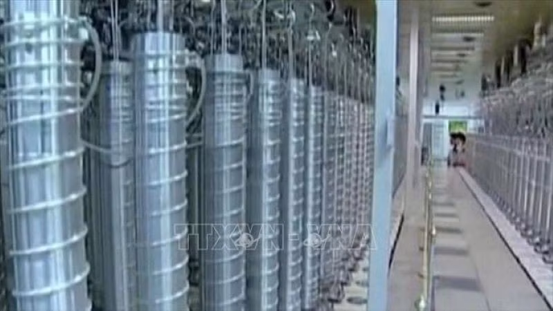 Bên trong cơ sở hạt nhân Natanz của Iran. (Ảnh minh họa: IRNA/TTXVN)