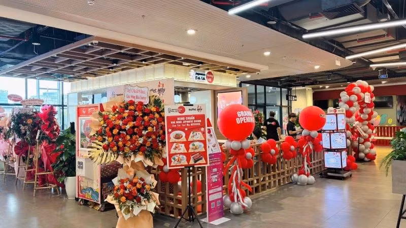 Nhà hàng Japanese Dining (La La La) tại AEON Mall Xuân Thủy.