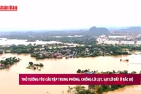 [Video] Thủ tướng yêu cầu tập trung phòng, chống lũ lụt, sạt lở đất ở Bắc Bộ