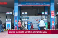 [Video] Xăng sinh học E10 được bán trên cả nước từ tháng 6/2026