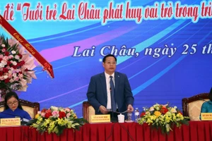 Chủ tịch Ủy ban nhân dân tỉnh Lai Châu khẳng định tuổi trẻ Lai Châu đã phát huy tốt vai trò xung kích, tình nguyện, sáng tạo trên nhiều lĩnh vực.