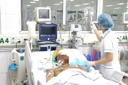 Bệnh nhân diễn biến nhanh do mắc thủy đậu. 