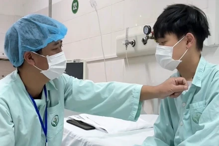 Phạm Quang Anh đã được hồi sinh nhờ trái tim hiến tặng.