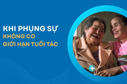 Khi phụng sự không có giới hạn tuổi tác