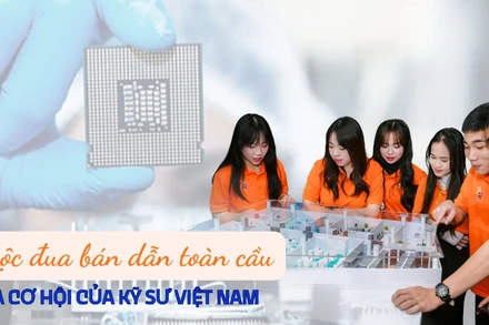 Cuộc đua bán dẫn toàn cầu và cơ hội của kỹ sư Việt Nam