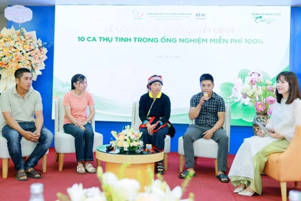 Các gia đình hiếm muộn được hỗ trợ làm IVF miễn phí chia sẻ về hoàn cảnh gia đình. 